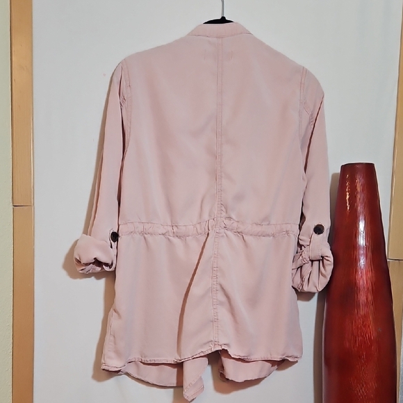 Knox Rose Light Pink Utility Jacket - Picture 6 of 6